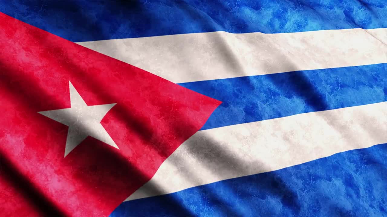 Stock Video Cuban Flag Waving Live Wallpaper For PC