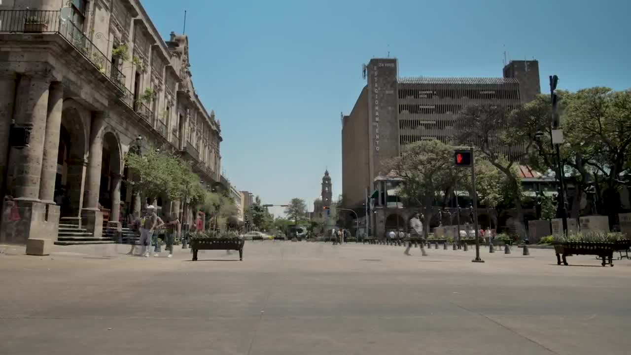 Stock Video Crosswalk In The City Live Wallpaper For PC