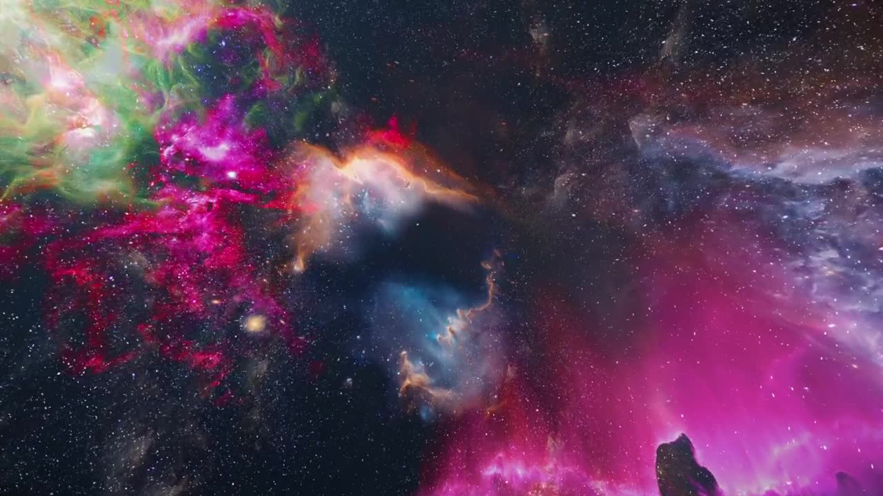 Stock Video Crossing The Universe Between Nebulae And Galaxies Live Wallpaper For PC