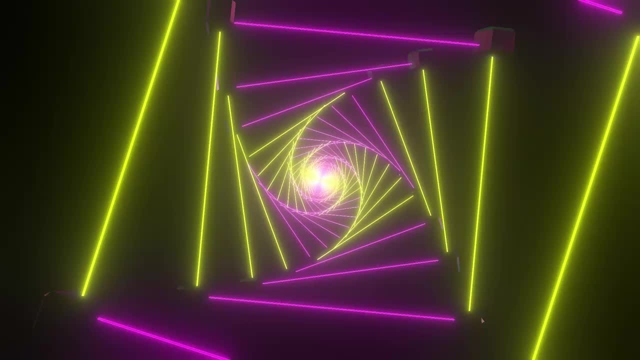 Stock Video Crossing A Tunnel Of Flickering Lines Of Light Live Wallpaper For PC