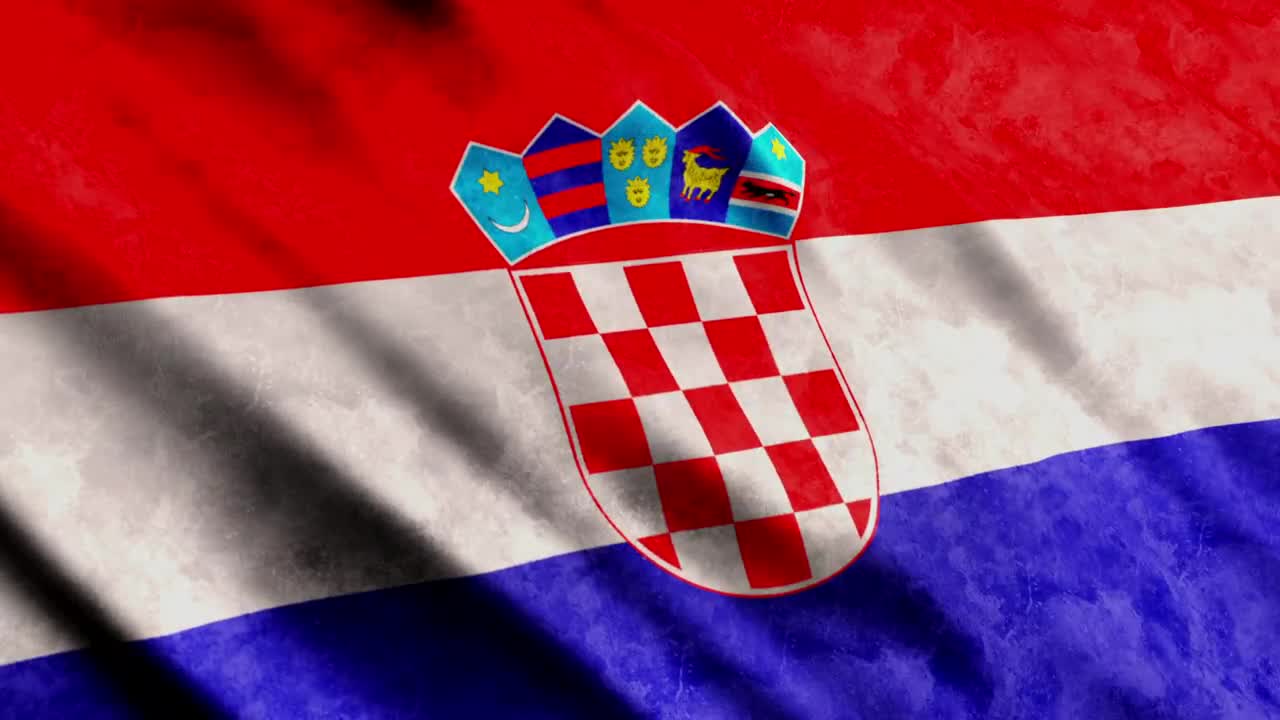 Stock Video Croatian Flag European Country Live Wallpaper For PC