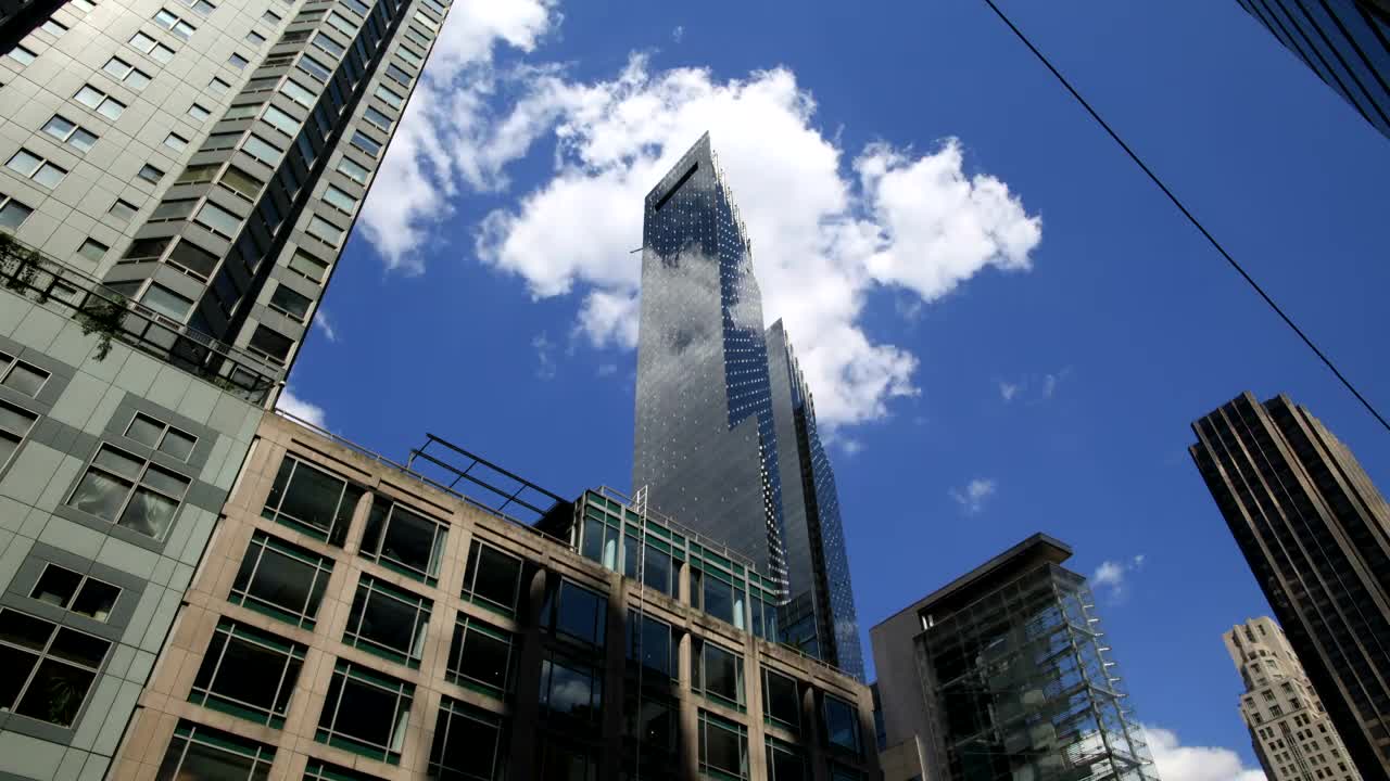 Stock Video Crisp Sky Above The City Live Wallpaper For PC