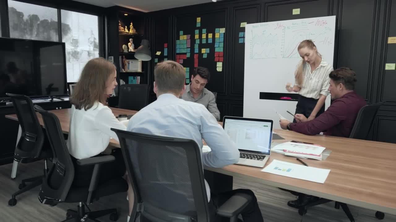 Stock Video Creative Team Working Quickly Live Wallpaper For PC