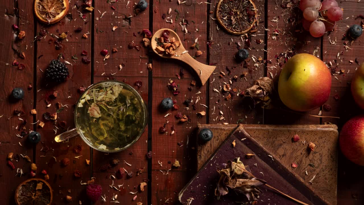 Stock Video Creating Herbal Tea Live Wallpaper For PC