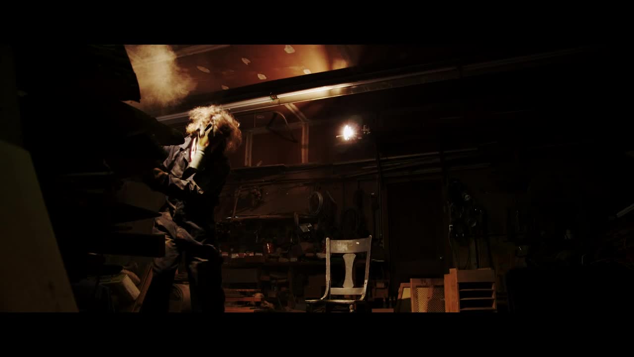 Stock Video Crazy Man In A Gas Mask Hitting Stuff Live Wallpaper For PC