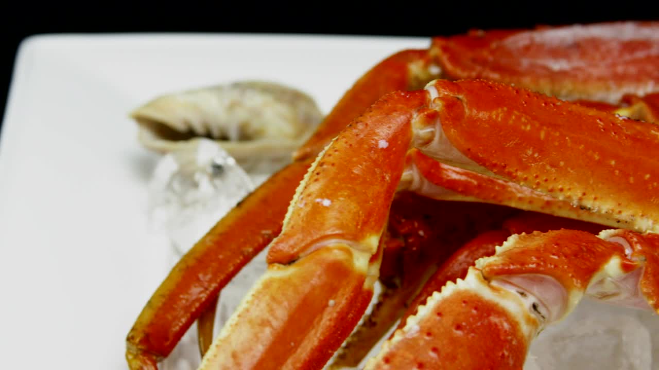 Stock Video Crab Legs On Ice Live Wallpaper For PC