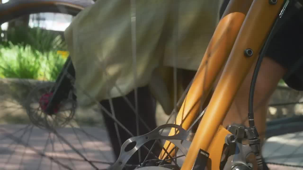 Stock Video Couple Walking Through A Park After A Bike Ride Live Wallpaper For PC