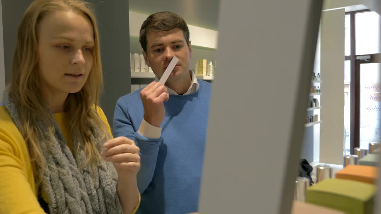 Stock Video Couple Trying Different Perfumes Live Wallpaper For PC
