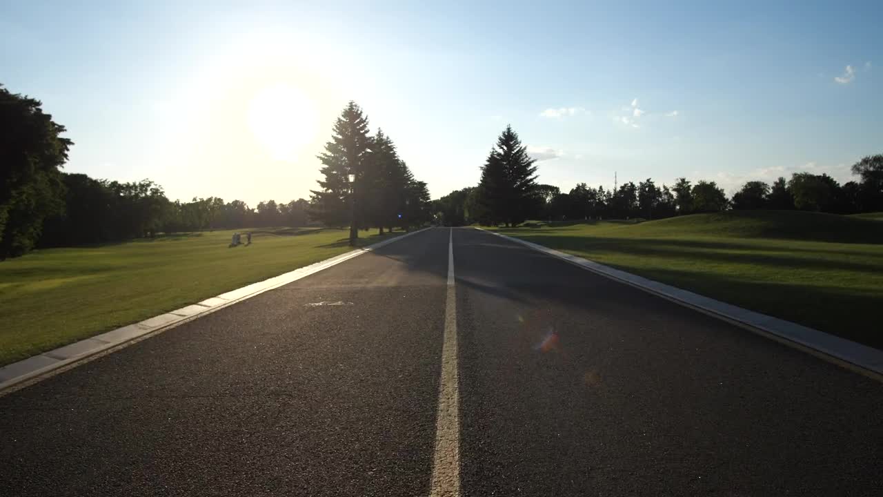 Stock Video Couple Riding Bikes Down A Road Live Wallpaper For PC