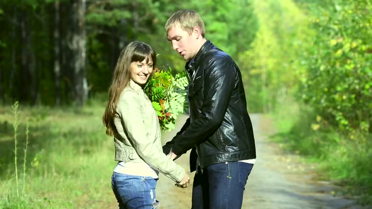 Stock Video Couple Holding Hands And Walking Live Wallpaper For PC