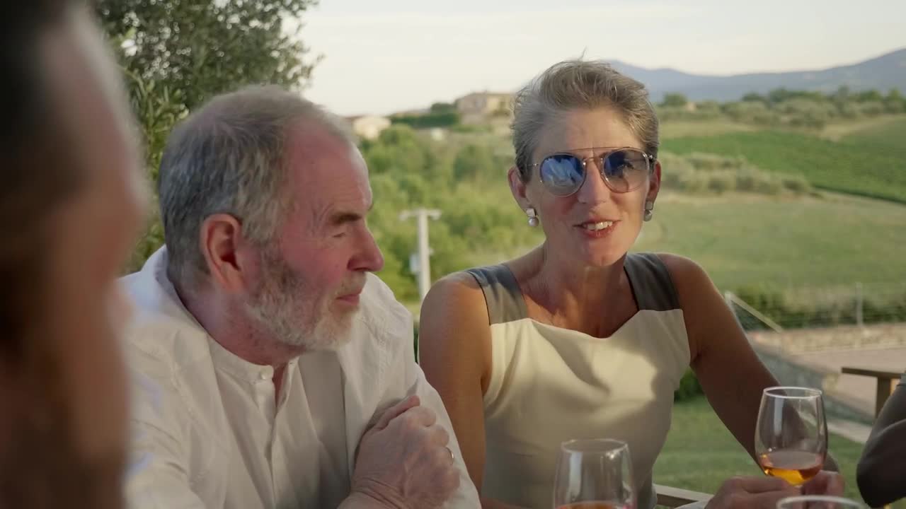 Stock Video Couple Enjoying A Glass Of Wine Live Wallpaper For PC