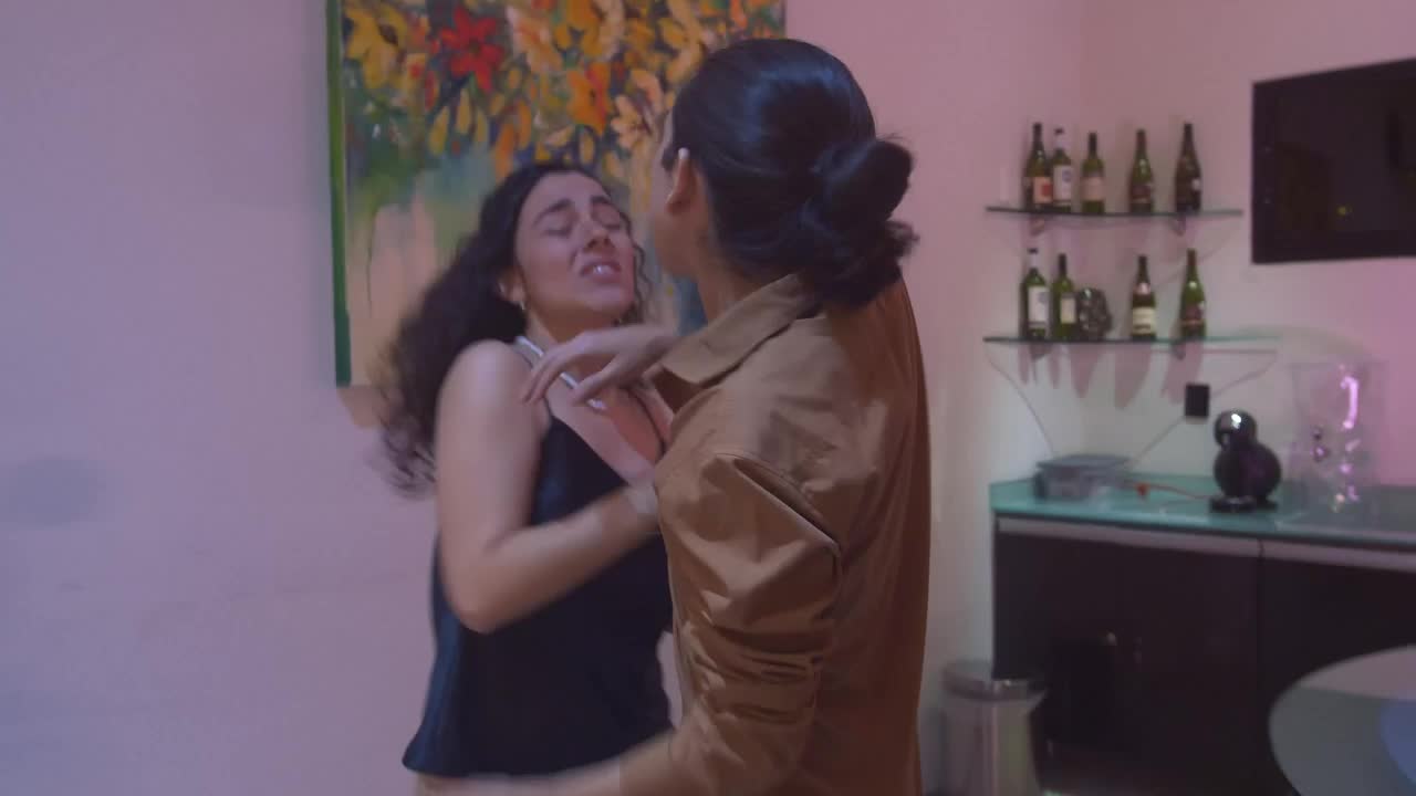 Stock Video Couple Arguing Loudly In An Apartment Live Wallpaper For PC