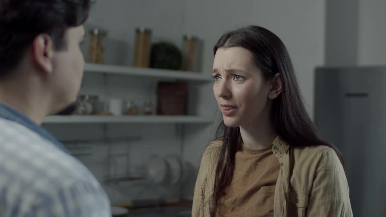 Stock Video Couple Arguing In The Kitchen Live Wallpaper For PC