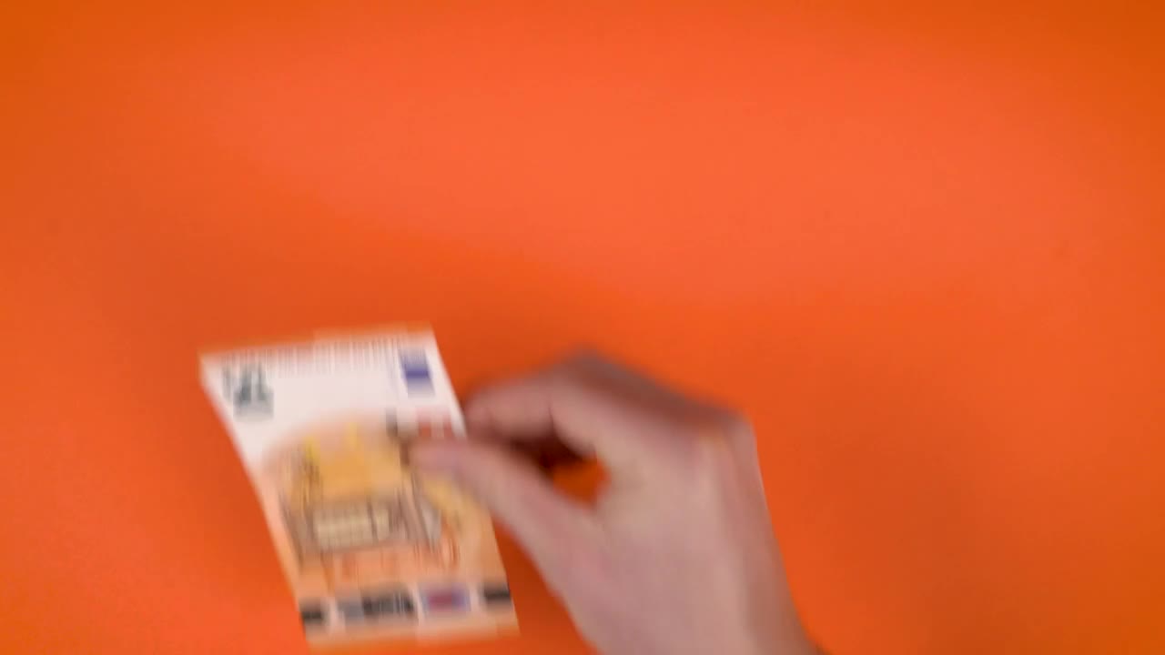 Stock Video Counting Euro Paper Money On The Table Live Wallpaper For PC