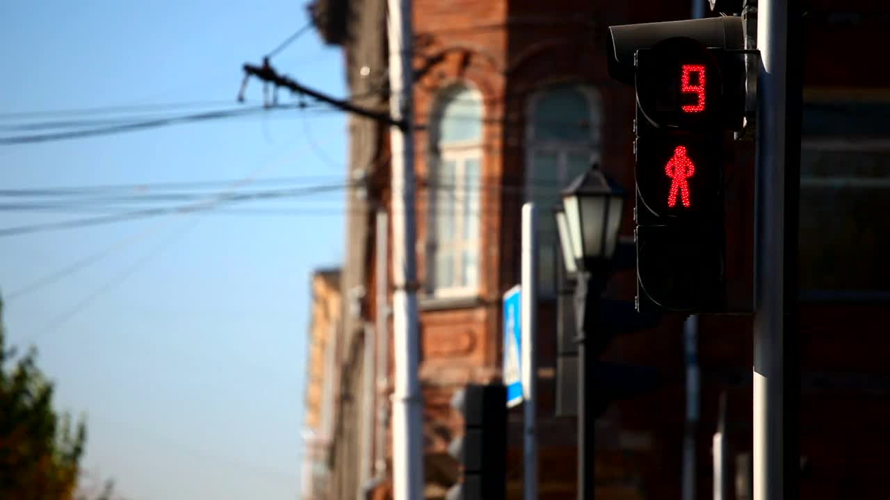 Stock Video Countdown On The Traffic Light Live Wallpaper For PC