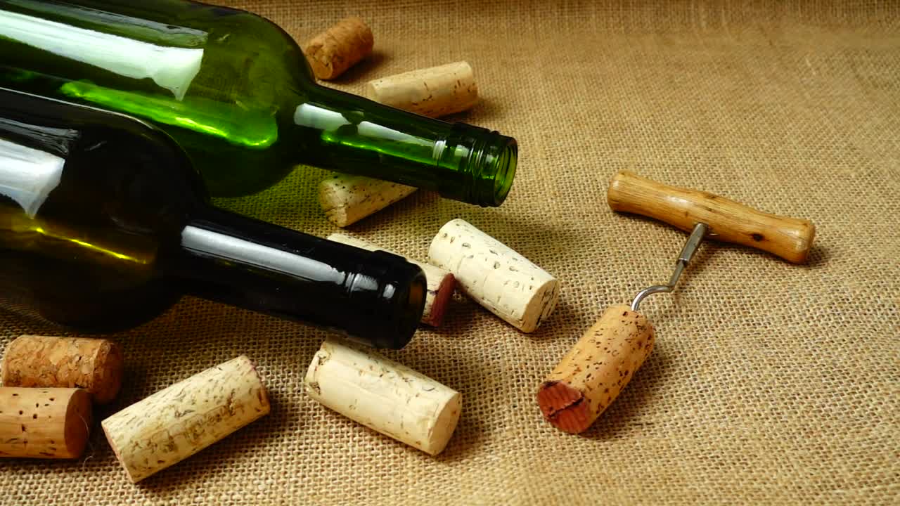 Stock Video Corks Falling Onto A Table Live Wallpaper For PC