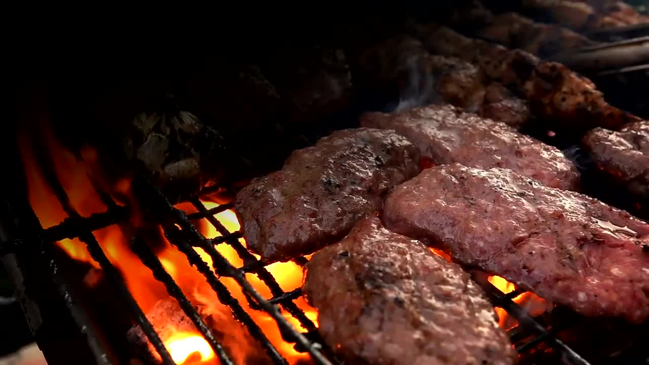 Stock Video Cooking Roast Beef Slow Motion Live Wallpaper For PC