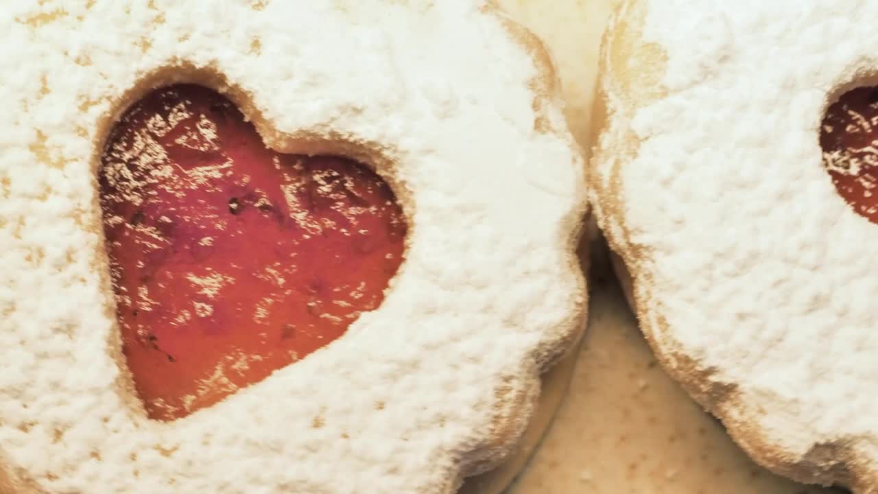 Stock Video Cookies With Heart Shaped Center Live Wallpaper For PC