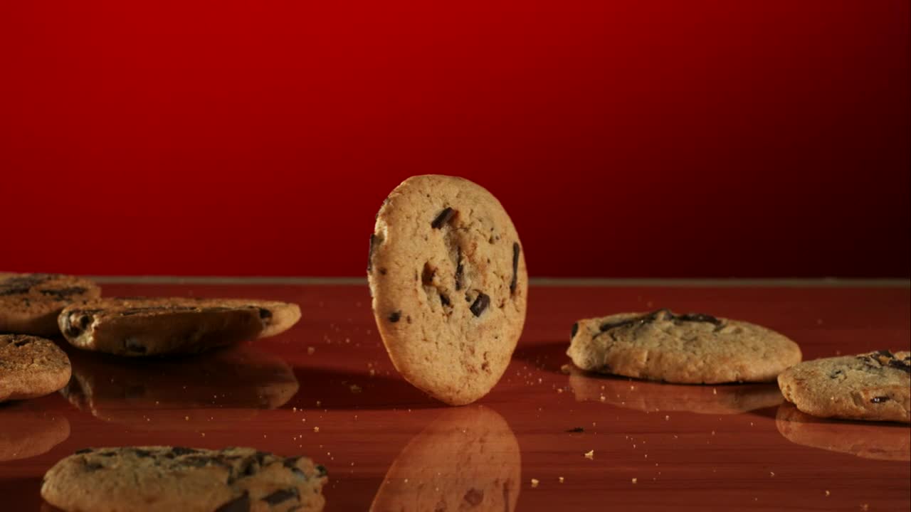 Stock Video Cookie Rotating Is In Slow Motion In The Table Live Wallpaper For PC