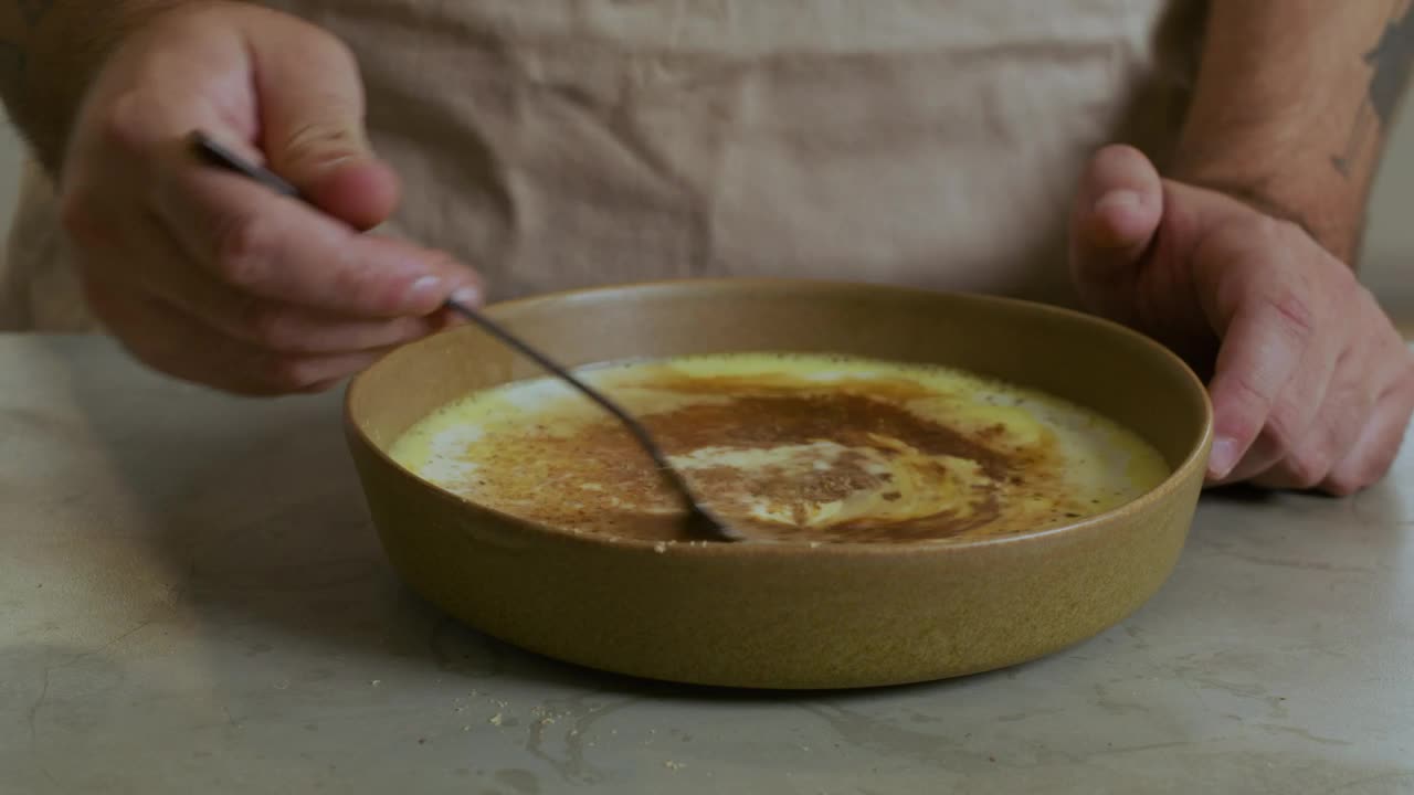 Stock Video Cook Mixing Ingredients In A Mixture Live Wallpaper For PC