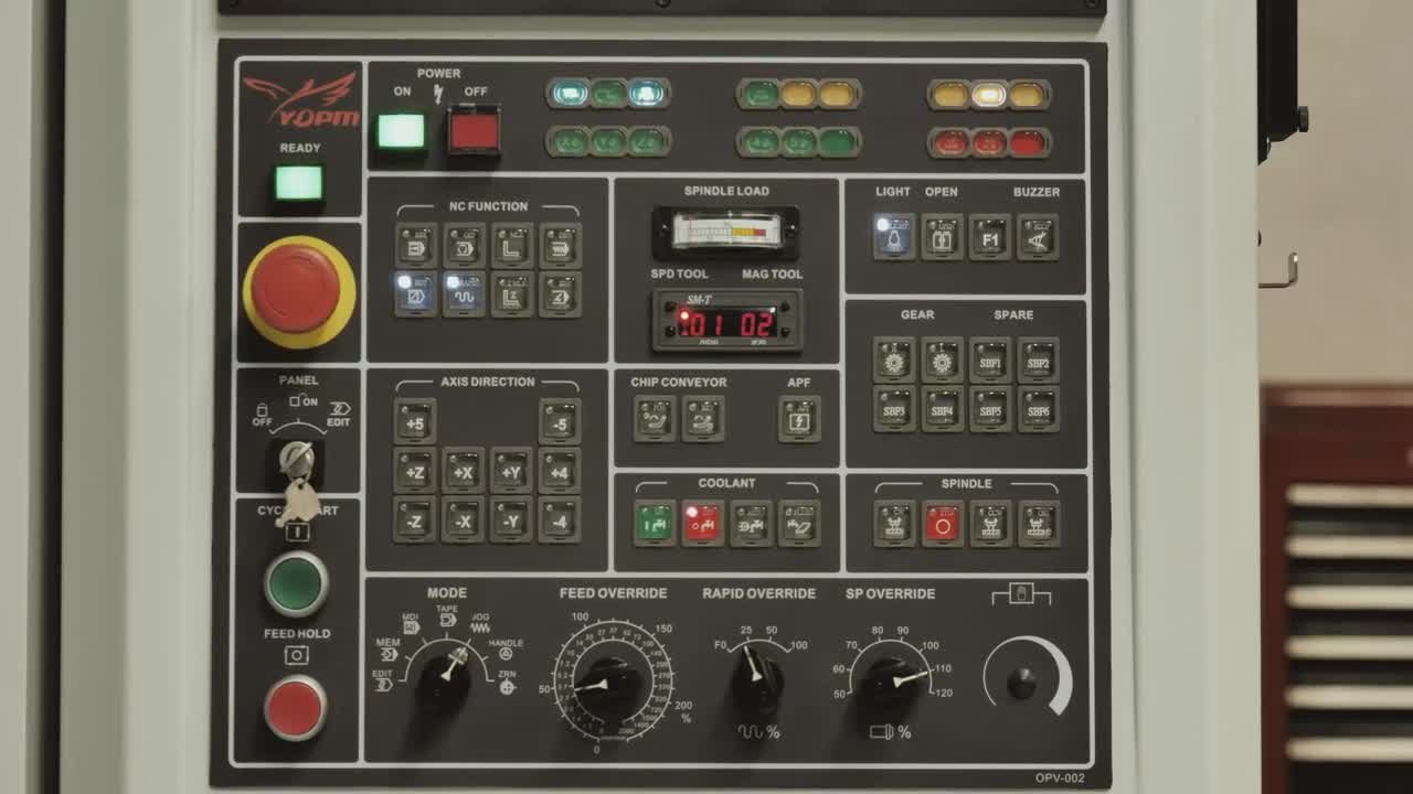 Stock Video Controller On Industrial Machine Live Wallpaper For PC