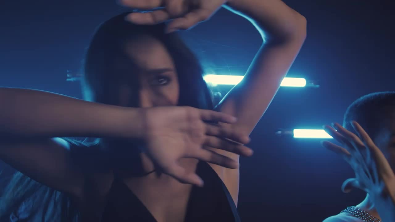 Stock Video Contemporary Dancers Performing Portrait Shot Live Wallpaper For PC