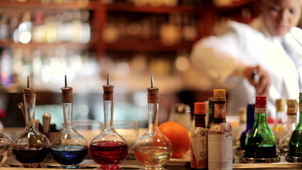 Stock Video Containers And Bottles In A Bar Live Wallpaper For PC