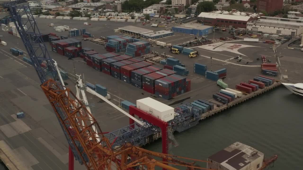 Stock Video Container Area For Maritime Transport Live Wallpaper For PC