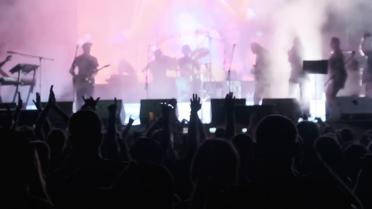 Stock Video Concert Seen From The Audience Live Wallpaper For PC