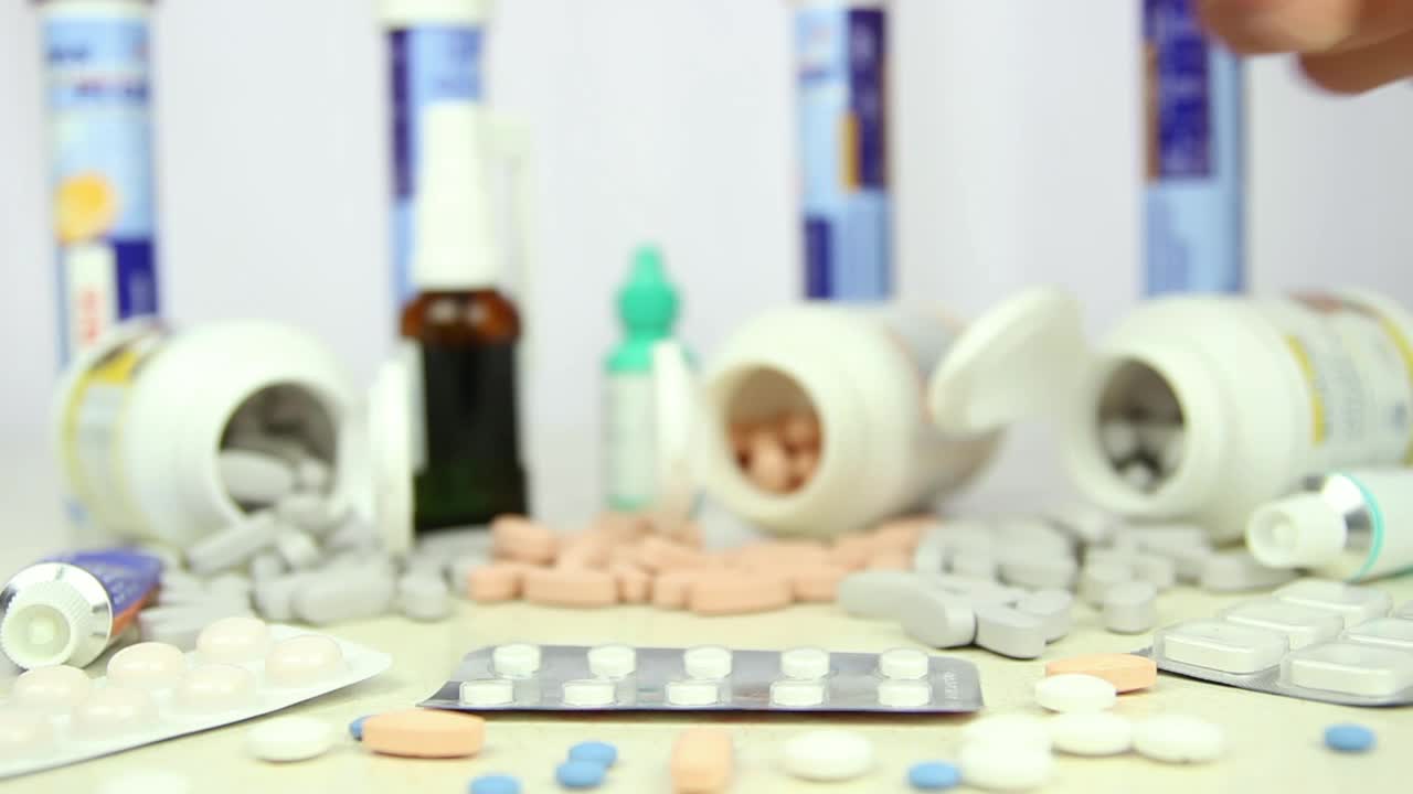 Stock Video Conceptual Video Of Medical Pills Live Wallpaper For PC