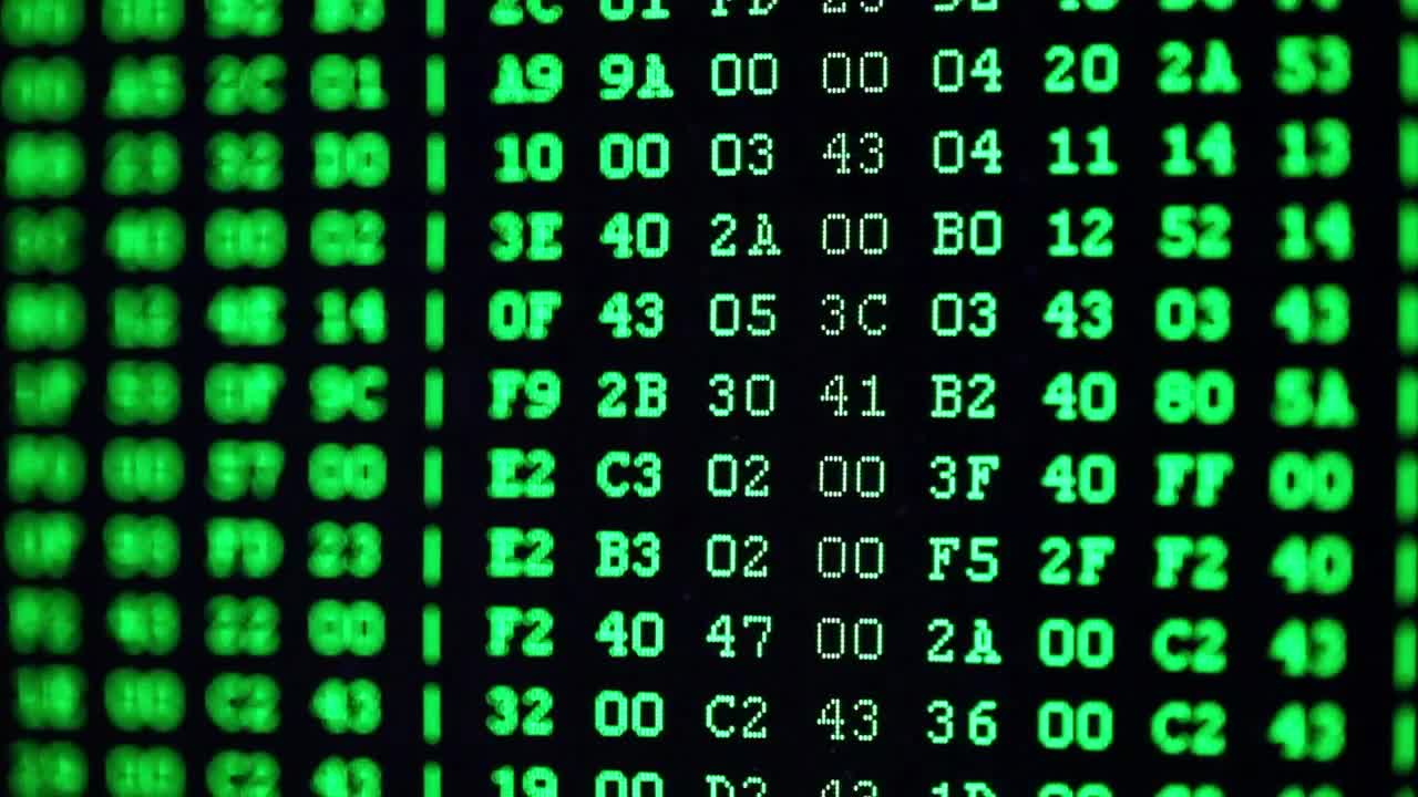 Stock Video Computational Digital Codes Live Wallpaper For PC