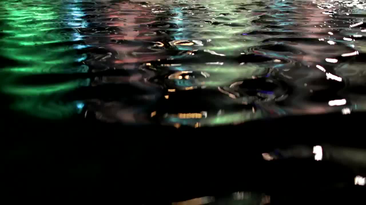 Stock Video Colors Reflecting On A Pool Live Wallpaper For PC