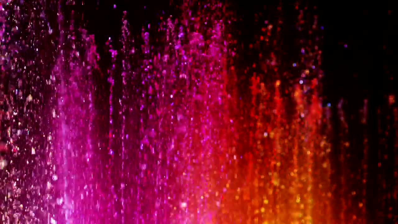 Stock Video Colorful Fountains Splashing Upwards Live Wallpaper For PC