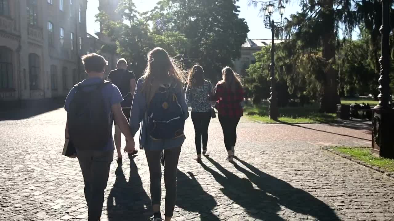 Stock Video College Kids On Campus Live Wallpaper For PC