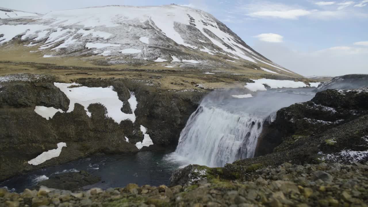 Stock Video Cold Waterfall Live Wallpaper For PC