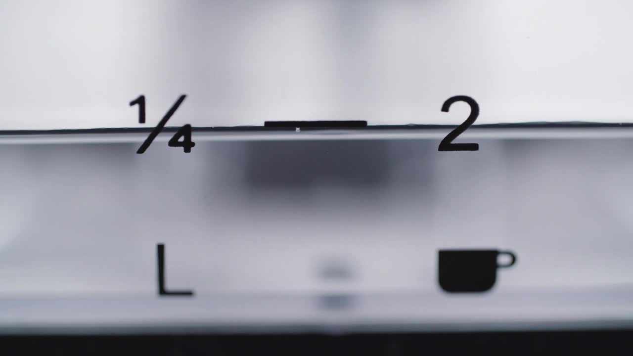 Stock Video Coffee Maker Water Tank Macro Close Up Live Wallpaper For PC