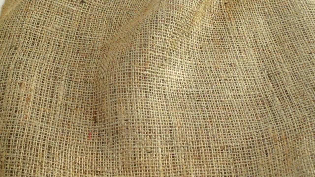 Stock Video Coffee Beans Falling Into A Cloth Sack Live Wallpaper For PC