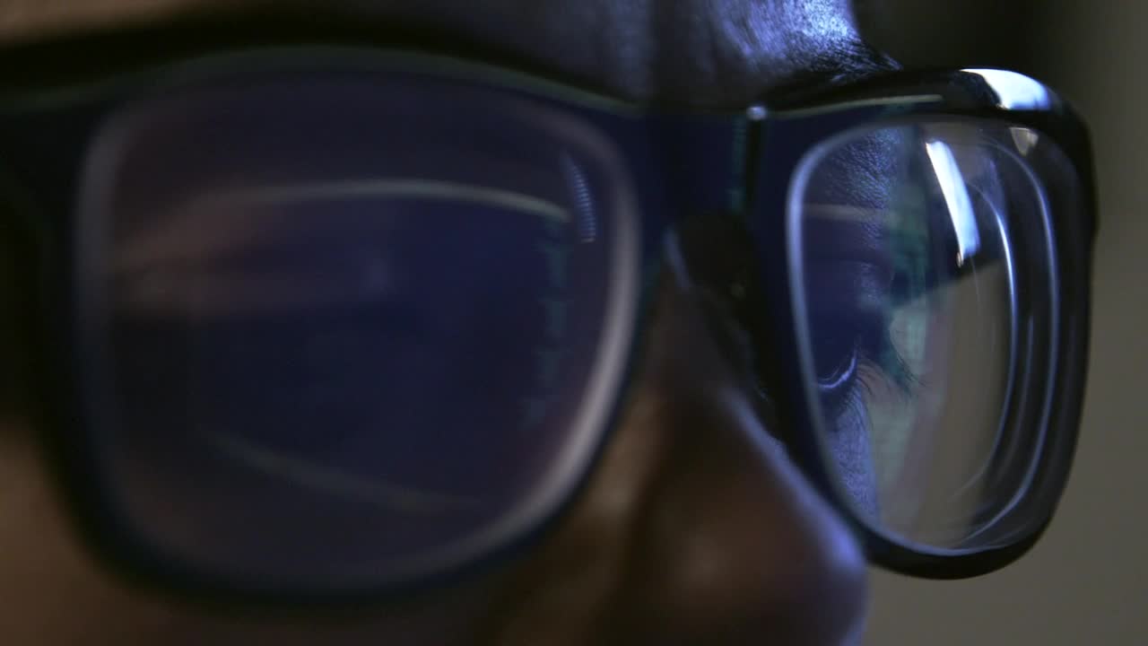 Stock Video Code Reflecting On Glasses Live Wallpaper For PC