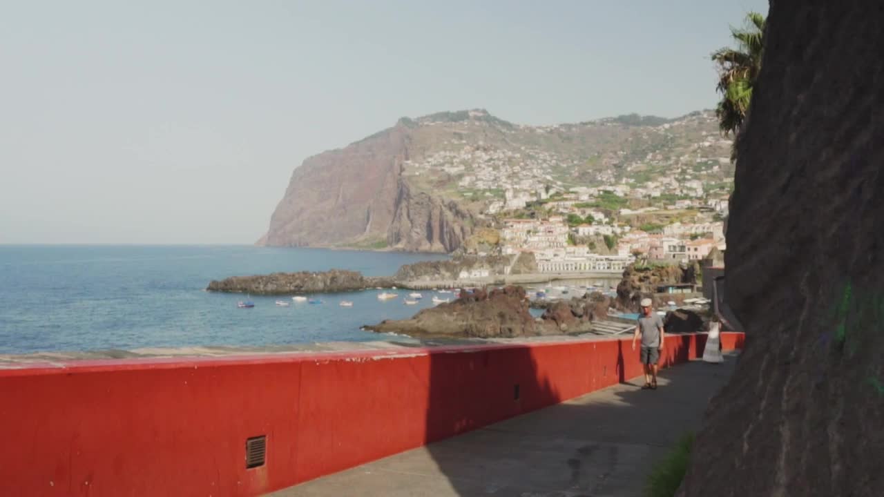 Stock Video Coastal City Seen From Afar Live Wallpaper For PC