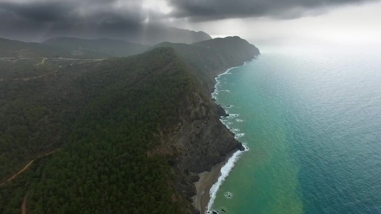 Stock Video Coast Line And Mountains Live Wallpaper For PC