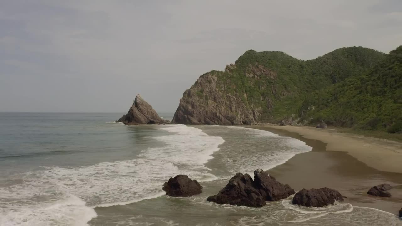 Stock Video Coast Landscape Aerial Shot Live Wallpaper For PC