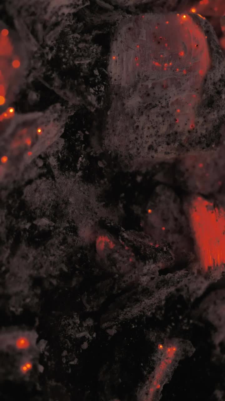 Stock Video Coal Consumed In Fire Live Wallpaper For PC