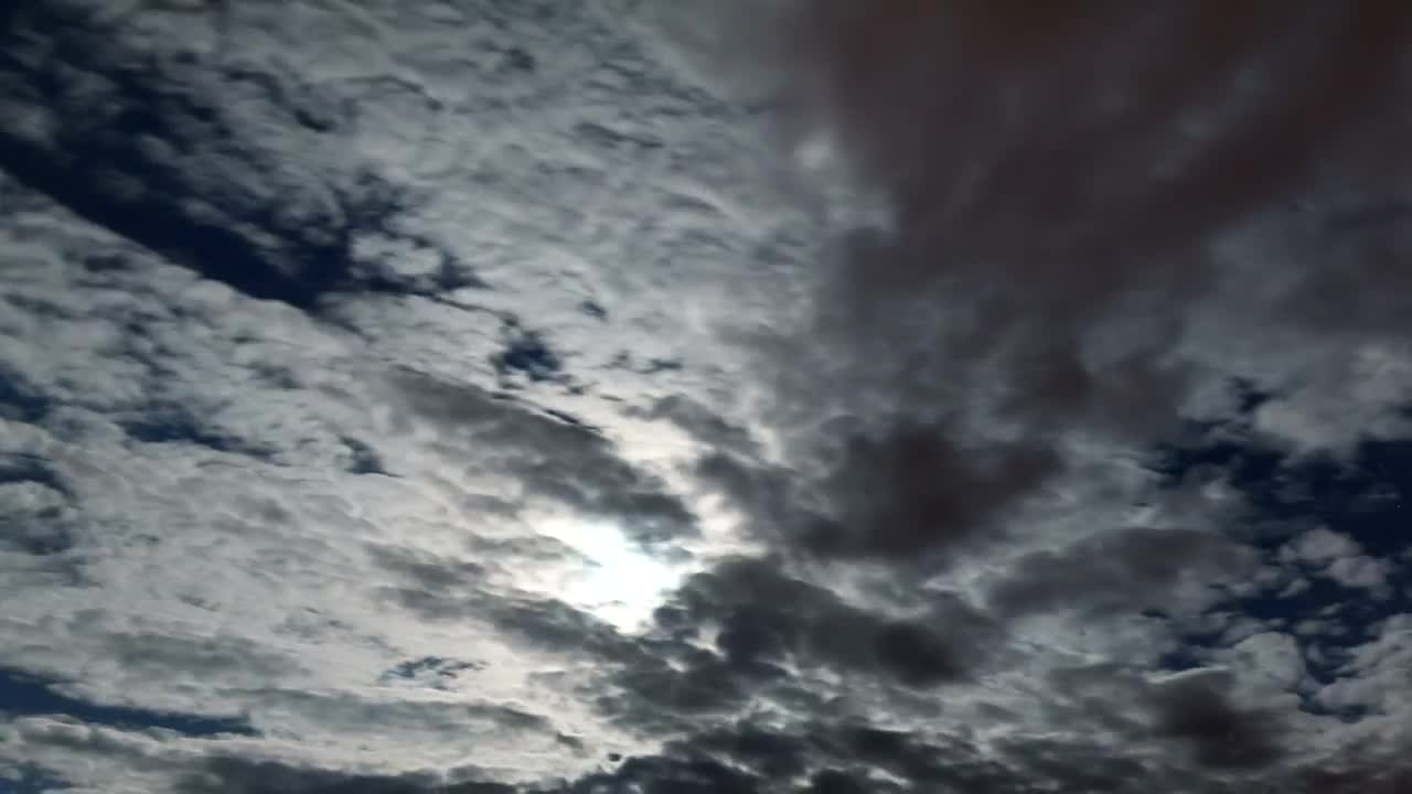 Stock Video Cloudy Sky Clearing Low View Live Wallpaper For PC