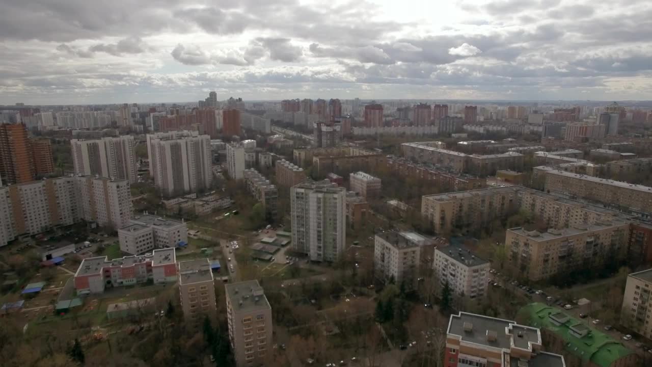 Stock Video Cloudy Skies Above Apartment Blocks Live Wallpaper For PC