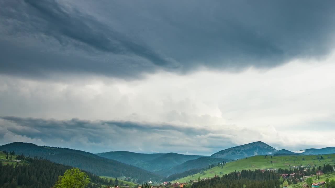 Stock Video Cloudy Landscape In A Village Live Wallpaper For PC