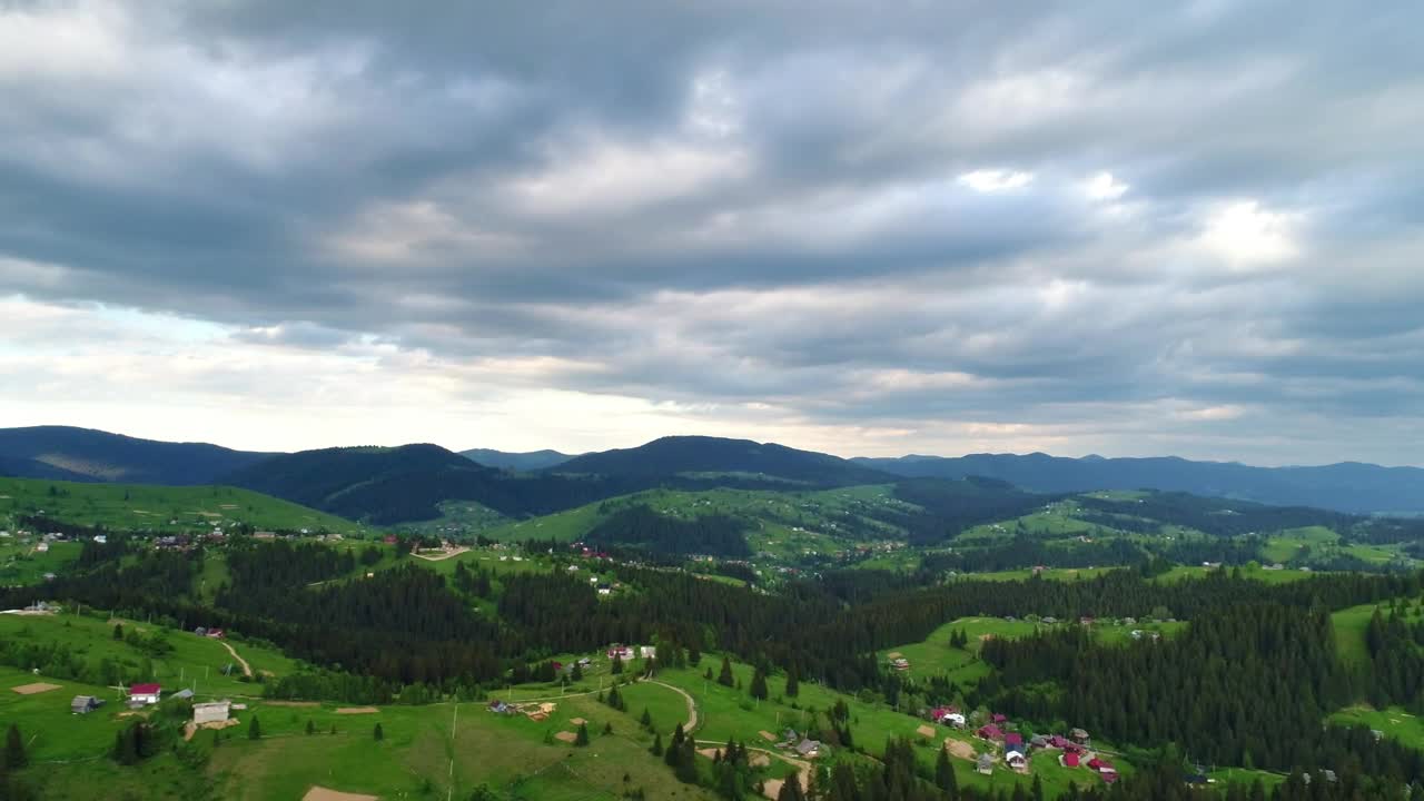 Stock Video Cloudy Day In The Meadow Hills Live Wallpaper For PC