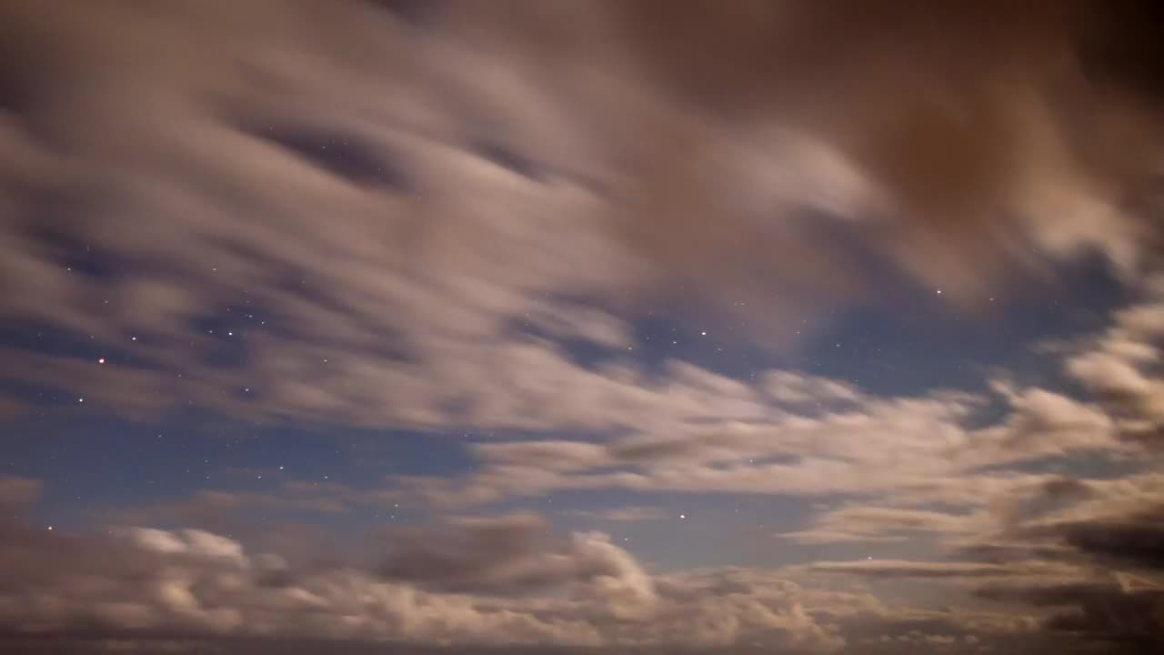 Stock Video Clouds Passing In The Sky During Dusk Live Wallpaper For PC