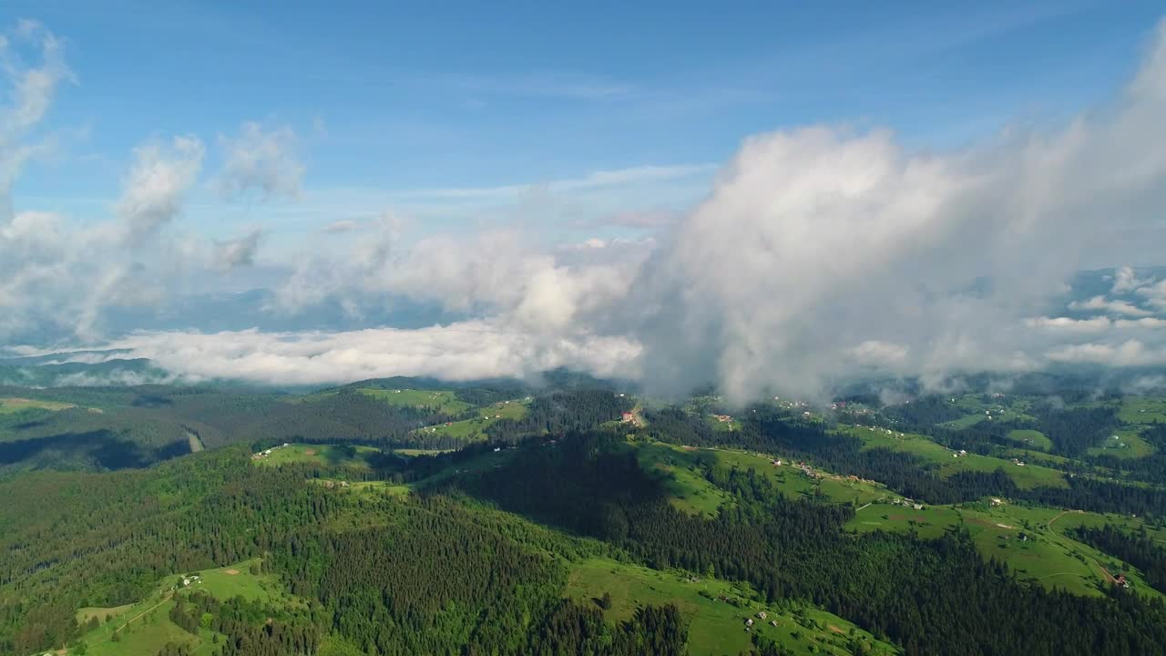 Stock Video Clouds Over The Mountains In Spring Live Wallpaper For PC