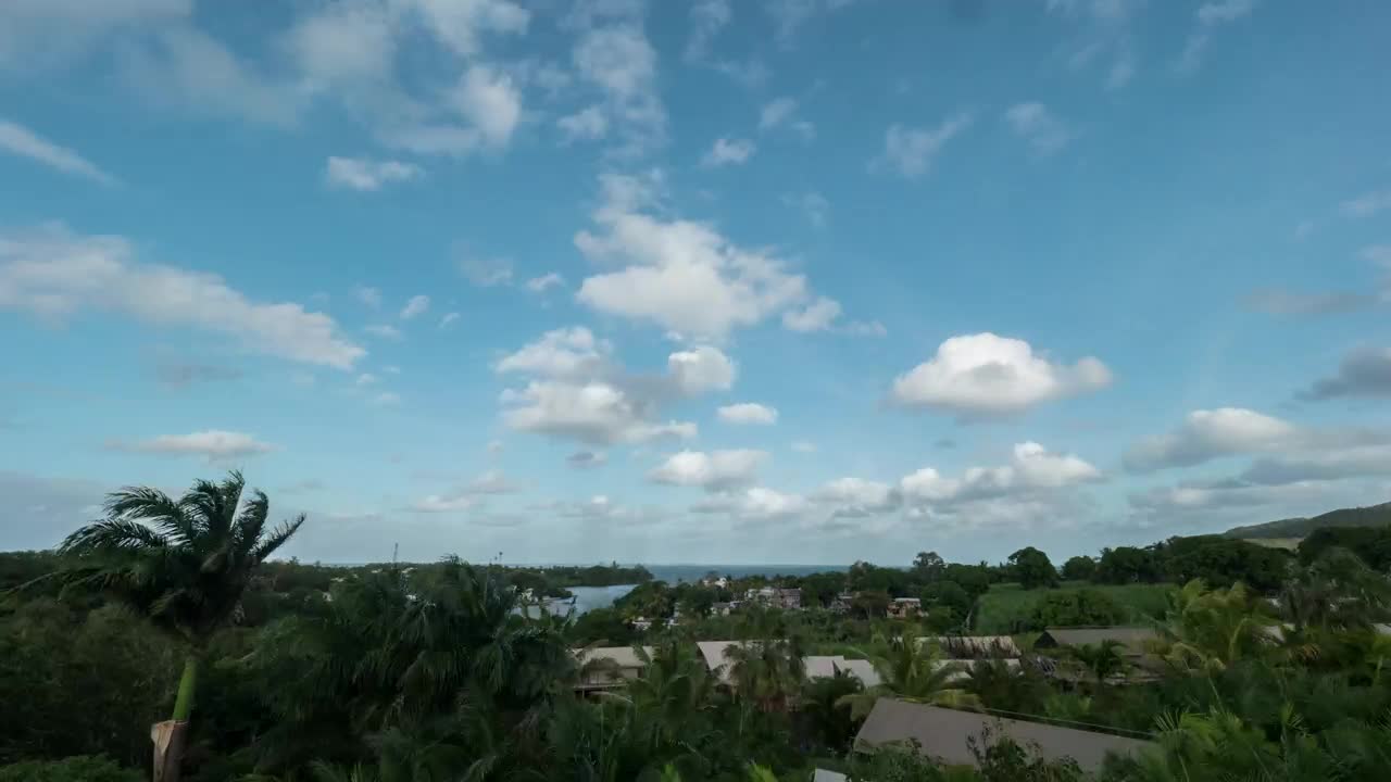 Stock Video Clouds Over Mauritius Live Wallpaper For PC