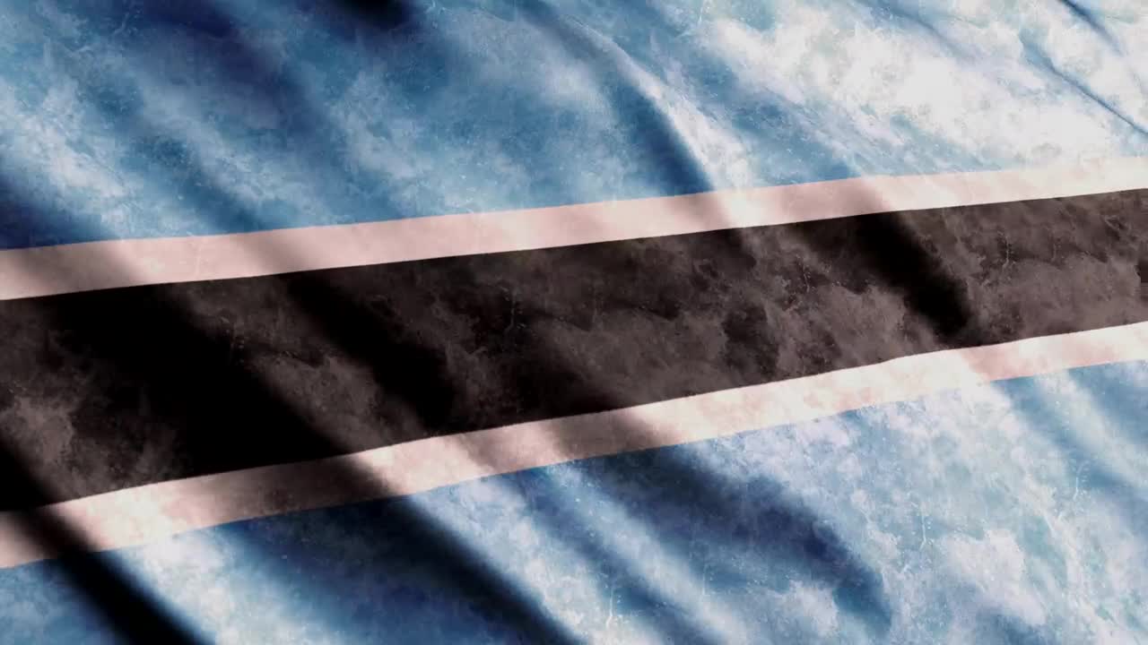 Stock Video Faded Flag Of Botswana Live Wallpaper For PC